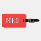 荷物パーソナライズされたタグ ラゲッジタグ (正面横)