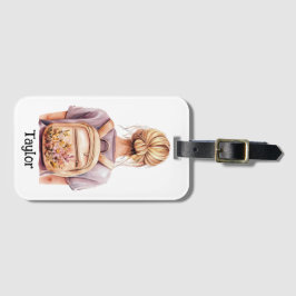 荷物パーソナライズされたタグ – Blonde Woman ラゲッジタグ