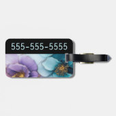 荷物パーソナライズされたラベル ラゲッジタグ (裏面横)