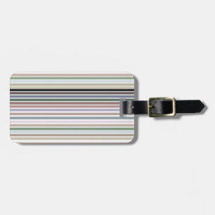 荷物モダンタグ付きストライプ商品 ラゲッジタグ