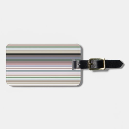 荷物モダンタグ付きストライプ商品 ラゲッジタグ (正面横)