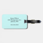 荷物モノグラムのタグ ラゲッジタグ (裏面横)