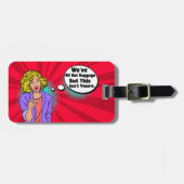 荷物ユニークは全て得ある ラゲッジタグ (正面横)