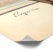 荷物事故ピンナップ女 ポスター (角)