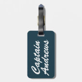 荷物航海のタグ – SRF ラゲッジタグ (裏面縦)