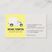 荷物運搬車 | トランスポートサービス 名刺 (正面)