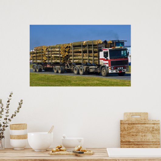 荷物運搬車 ポスター (キッチン)