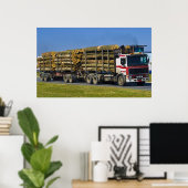 荷物運搬車 ポスター (ホームオフィス)