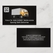 荷物運搬車 | 産業商業輸送 名刺 (正面/裏面)