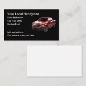 荷物集荷トラック名刺 名刺 (正面/裏面)