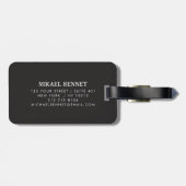 荷物高品質タグ(簡単識別) ラゲッジタグ (裏面横)