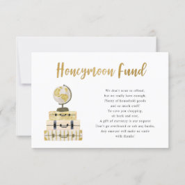 荷物+グローブハネムーンファンエンクロージャカード 招待状