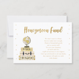 荷物+グローブハネムーンファンエンクロージャカード 招待状