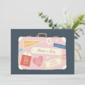 荷物 デスティネーション セーブ・ザ・デート (スタンド正面)