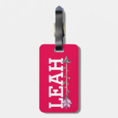 荷物/トート/ブックバッグラベル 子供へ ラゲッジタグ (裏面縦)