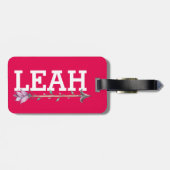 荷物/トート/ブックバッグラベル 子供へ ラゲッジタグ (裏面横)