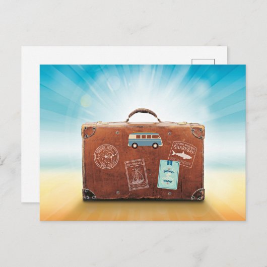 荷物…荷造りが良く、すぐに使える ポストカード (正面/裏面)