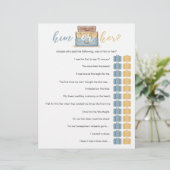 荷物HimまたはHer //ブライダルシャワーゲーム (スタンド正面)