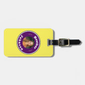 荷物T -カスタムパーソナライズされた（名前と写真を追加） ラゲッジタグ (正面横)