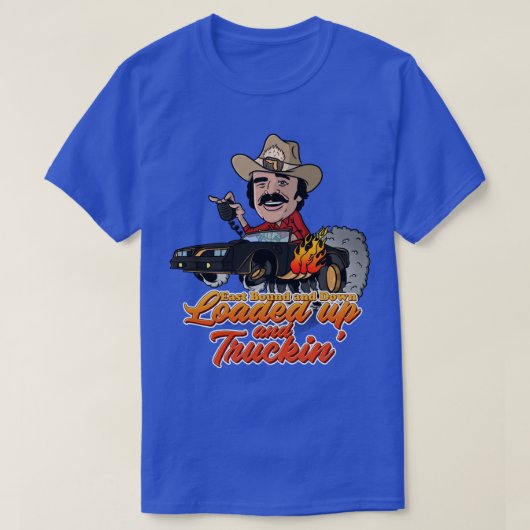 荷積みしてトラック輸送 Tシャツ (デザイン正面)