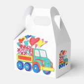 荷箱トラックのハート フェイバーボックス (裏面サイド)