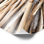 荷車の車輪、干し草、かぼちゃを フォトプリント            (角)