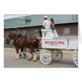 荷車を引く馬の州会 (正面横)