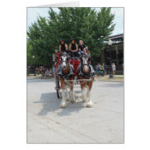 荷車を引く馬の州会 (正面)