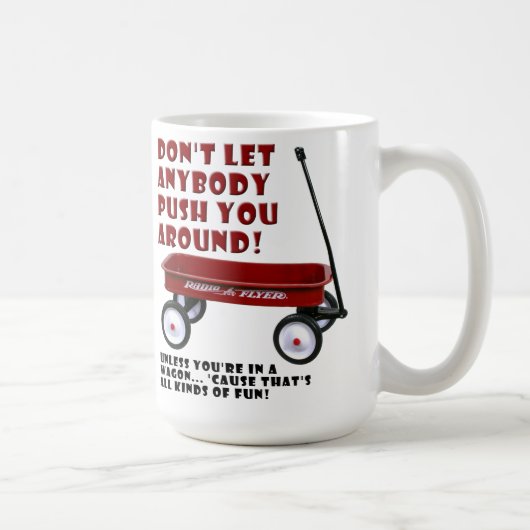 荷車を押すマグ コーヒーマグカップ (右)