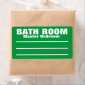 荷造りラベルの移動 – 浴室 ラベル (インサイチュ)