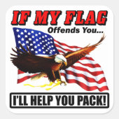 荷造救済りだ! スクエアシール (正面)