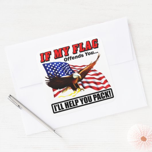 荷造救済りだ! スクエアシール (封筒)