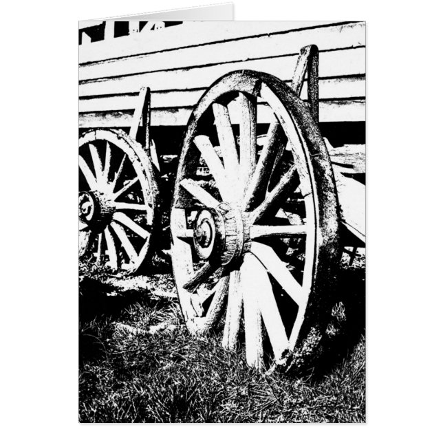 荷馬車の車輪 (正面)