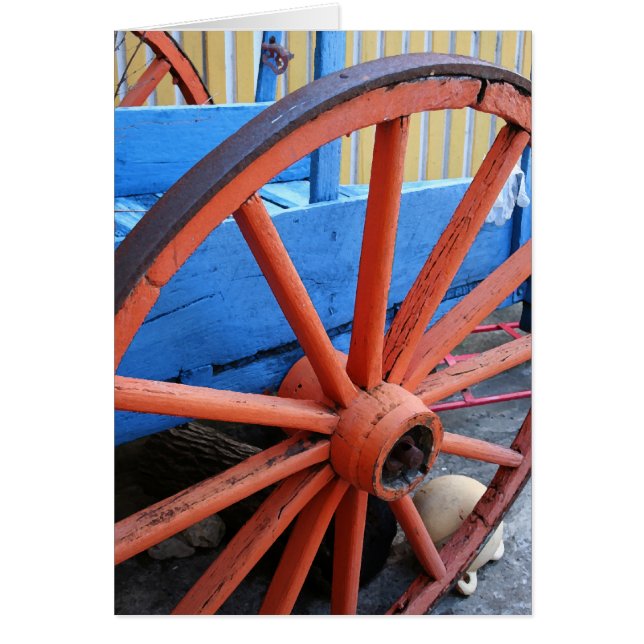 荷馬車の車輪 (正面)