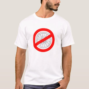 "荷馬車の車輪"の人のTシャツを遊ぶことを止めて下さい Tシャツ