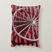 荷馬車の車輪 アクセントクッション (裏面(縦))