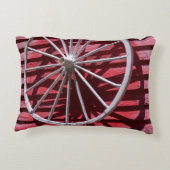 荷馬車の車輪 アクセントクッション (裏面)