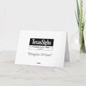 "荷馬車の車輪" カード (裏面)