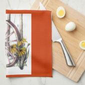 荷馬車の車輪Dishtowel キッチンタオル (四つ折り)