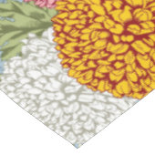 菊が付いている優秀なパターン テーブルクロス (アングル)