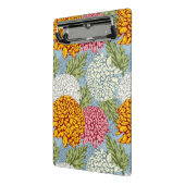 菊が付いている優秀なパターン ミニクリップボード (アングル2)