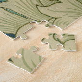 菊が付いている壁紙パターンサンプル ジグソーパズル (側面)