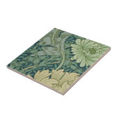 菊が付いている壁紙パターンサンプル タイル (側面)