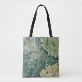 菊が付いている壁紙パターンサンプル トートバッグ (正面)