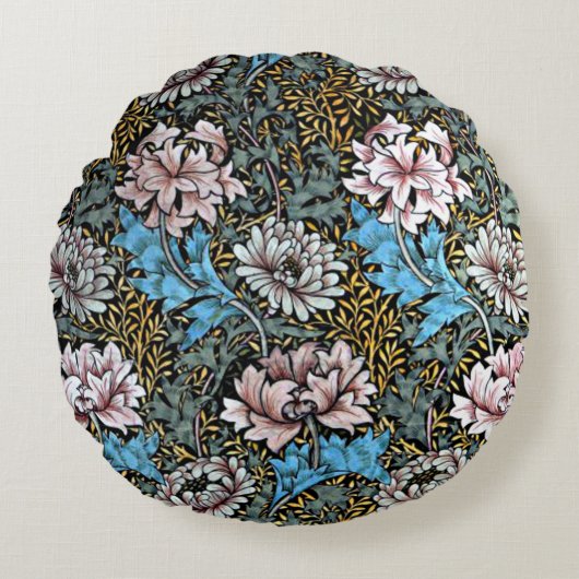 菊のクッション ラウンドクッション (正面)