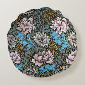 菊のクッション ラウンドクッション (裏面)