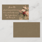 菊のボトル披露宴 エンクロージャーカード (正面/裏面)