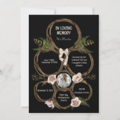 菊のマグノリア・エレガント追悼プログラム 招待状 (正面)
