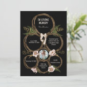 菊のマグノリア・エレガント追悼プログラム 招待状 (スタンド正面)