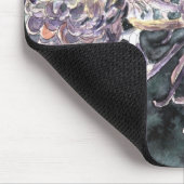菊のミイラによっては水彩画の絵画が開花します マウスパッド (コーナー)